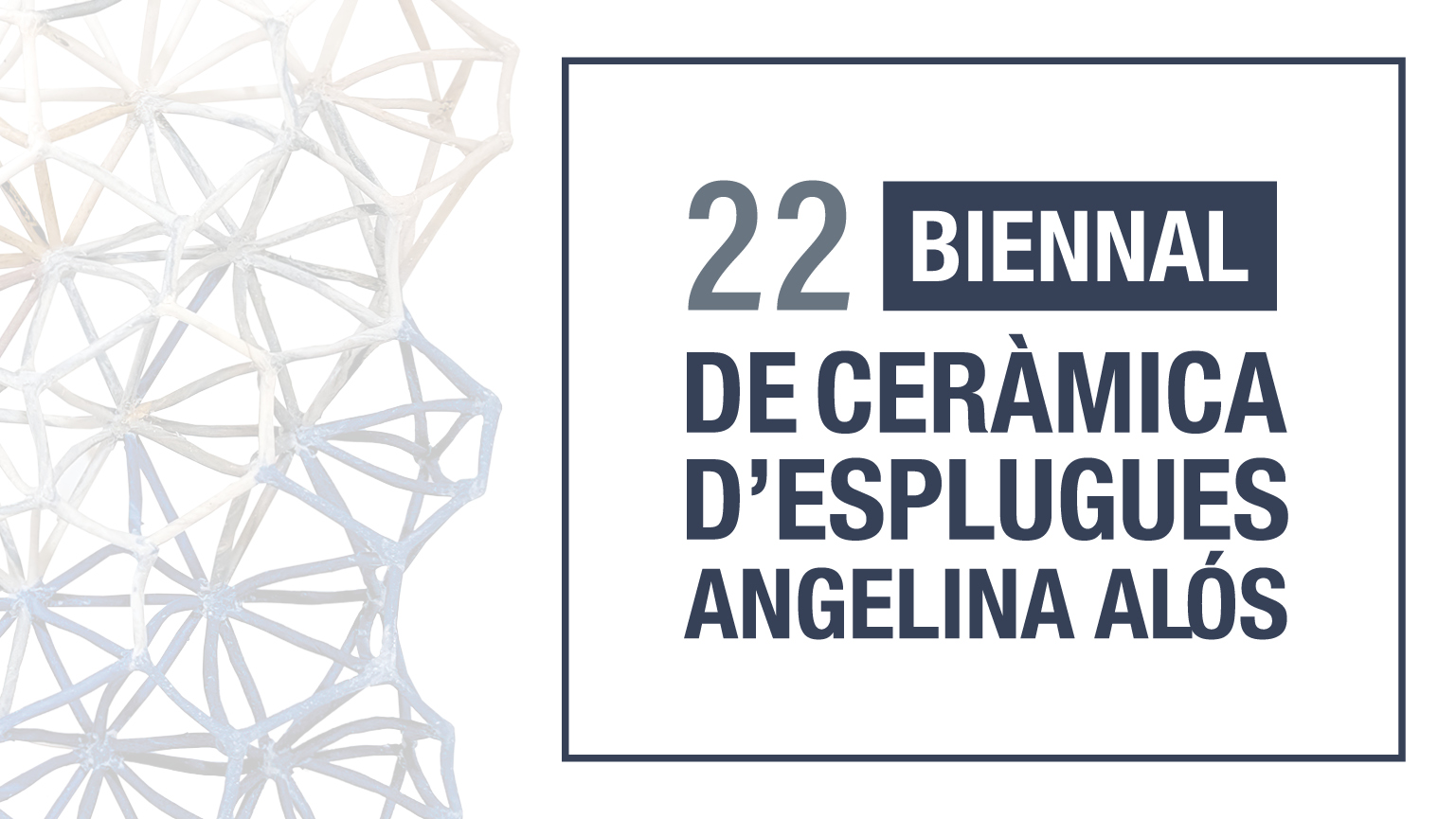 Acte de lliurament dels premis de la 22a Biennal de Ceràmica d’Esplugues Angelina Alós