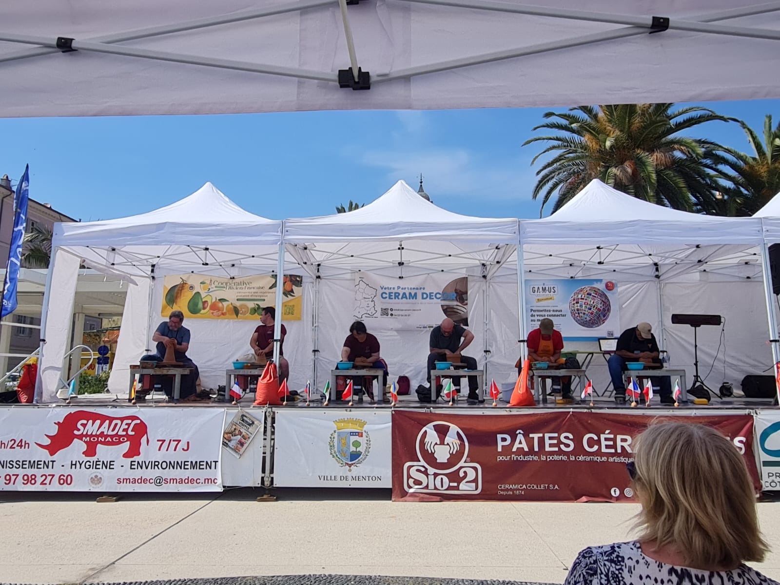 La AeCC Refuerza En Menton Su Presencia Internacional Junto A Artesanos Ceramistas Españoles