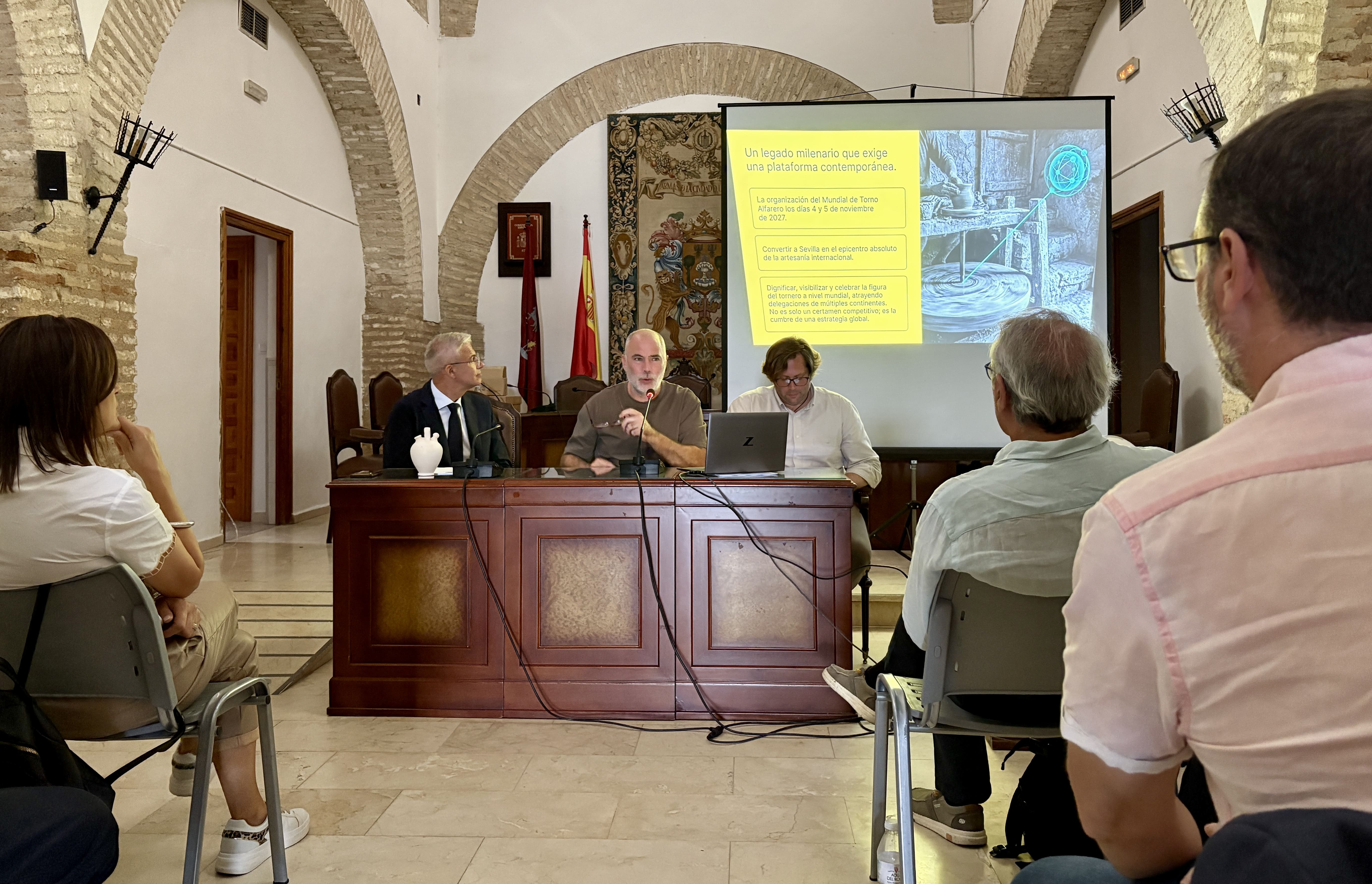 Sevilla Acogerá En 2027 El Mondial Tornianti, Gran Encuentro Internacional Dedicado Al Torno Cerámico